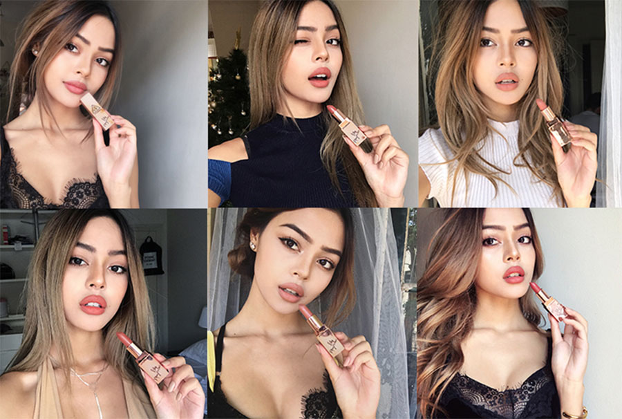 SON CAM ĐẤT HỢP VỚI MÀU DA NÀO?