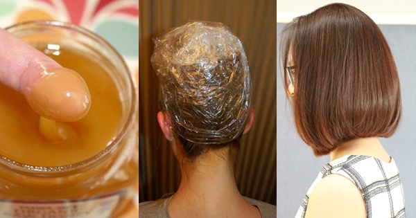 Tự nhuộm tóc màu nâu hạt dẻ ĐẸP y chang ngoài tiệm chỉ với 3 THÌA MẬT ONG, lên màu cực chuẩn và lâu phai