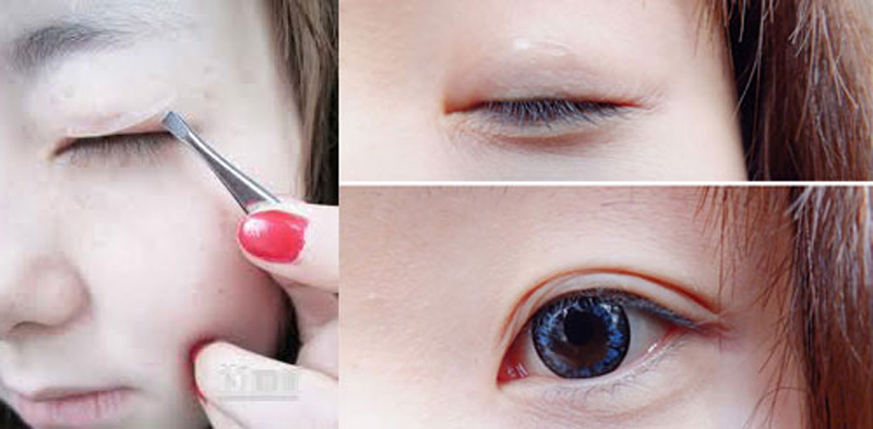Bí quyết cho bạn gái nào mắt 1 mí muốn có ngay mắt 2 mí to tròn xinh đẹp ngay tại nhà