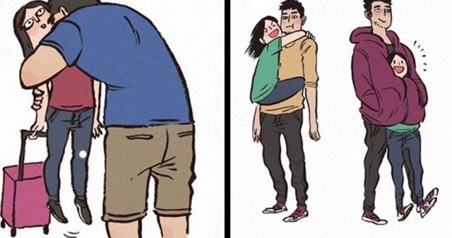 Khoa học chứng minh rằng: Chồng cao+vợ lùn = Gia đình HẠNH PHÚC, làm đâu thắng đó, con cái lớn lên thành tài, ai cũng phải ghen tị!!