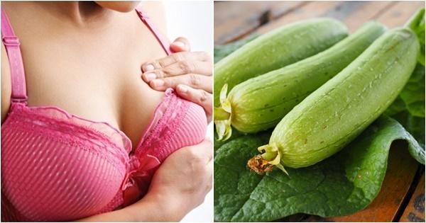 Cách làm vòng 1 to cực nhanh tại nhà chỉ nhờ quả mướp rẻ tiền