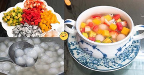 Chỉ bạn cách làm CHÈ HOA QUẢ CHÂN TRÂU thanh mát, lại thơm dẻo trong vòng “1 nốt nhạc”, “đã miệng” vô cùng