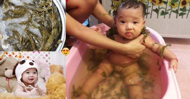 Từ ngày cho con TẮM NƯỚC LÁ này, trộm vía con em chưa bao giờ biết ốm đau là gì, lại còn TRẮNG TRẺO ra, mừng quá các mẹ ơi!