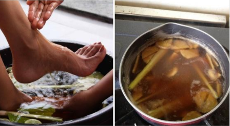 Cách chữa hôi chân bằng gừng tại nhà hiệu quả