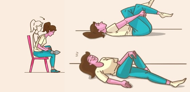 Bài tập 5 phút trước khi ngủ giúp giảm đau thắt lưng hiệu quả