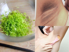 Xóa mờ thâm, trị hôi nách triệt để ngay chỉ nhờ một nhúm bột vỏ chanh