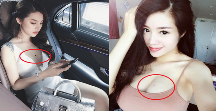 4 vị trí nốt ruồi ở ngực chứng tỏ đàn bà tài sắc vẹn toàn, trời định là phải giàu