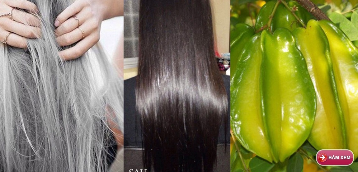 Lấy nước ép khế chua gội đầu theo cách này, tóc bạc sớm cũng hóa đen nhánh, dày mượt