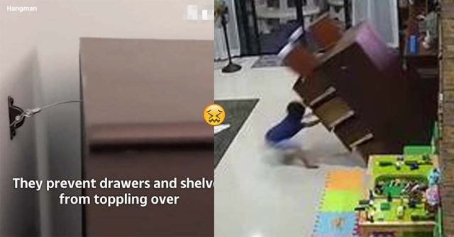 Kê TỦ trong nhà, bố mẹ nhớ làm thêm bước này để cứu con khỏi “lưỡi hái tử thần” nhé!