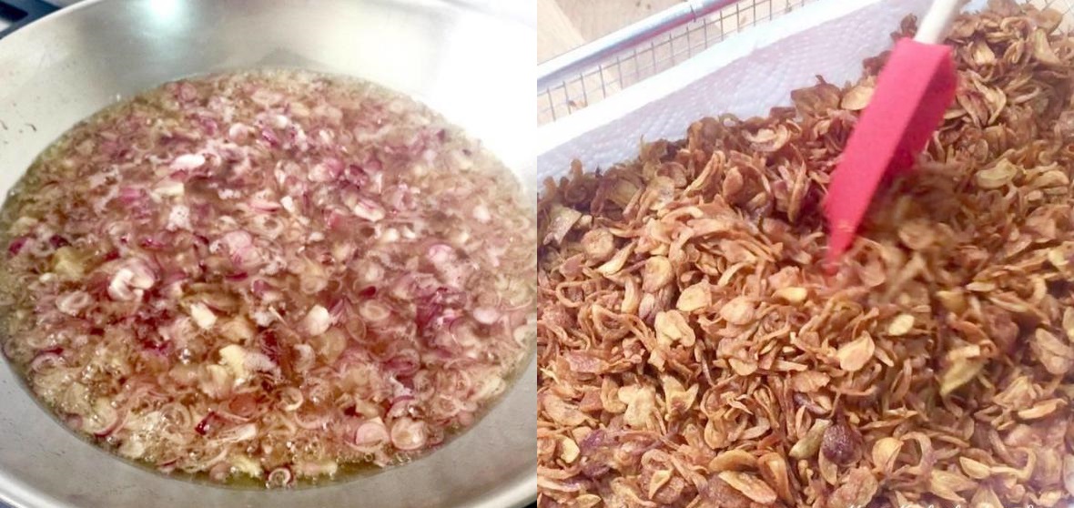 Hướng dẫn làm hành phi giòn ngon không cháy đơn giản không ngờ