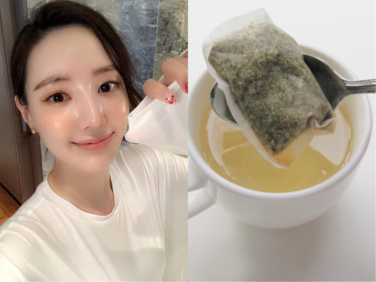 THÊM VÀI GIỌT DUNG DỊCH NÀY VÀO BÃ TRÀ TÚI LỌC ĐỂ ĐẮP SẼ GIÚP DA BẠN CĂNG BÓNG HƠN 150&permil;