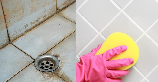 Nhà tắm sạch bóng, không còn vết ố vàng với dung dịch vệ sinh tự chế