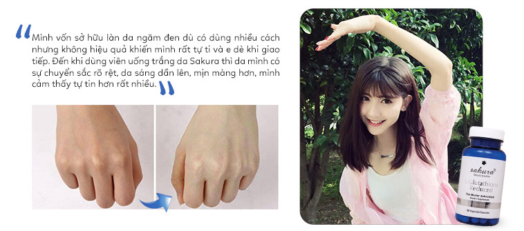 Đánh giá viên trắng đều da mặt và toàn thân cho nàng muốn trắng đang HOT hiện nay