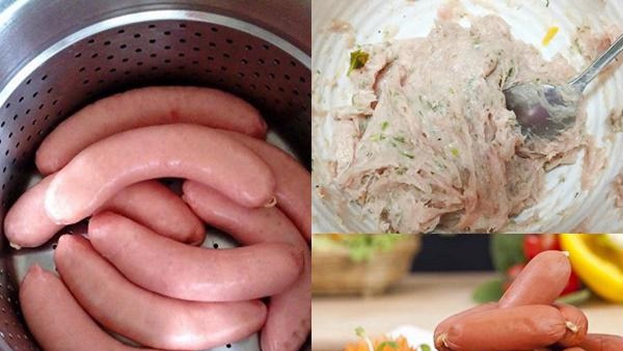 Cách làm xúc xích heo cực đơn giản tại nhà cho ngày lễ 30/4, ăn mãi không chán