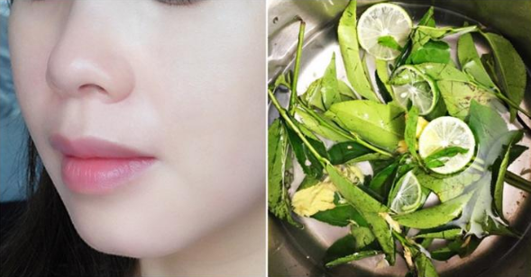 Mẹo hay xông hơi bằng chanh và lá trà xanh, da trắng mịn không tì vết