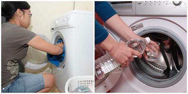 Chỉ cần mấy thứ đơn giản, rẻ tiền này, máy giặt bẩn mấy cũng trở nên sáng bóng như mới