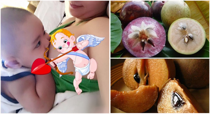 7 loại trái cây BÀ ĐẺ ăn vào, SỮA VỀ ướt áo, con thỏa thuê bú no căng