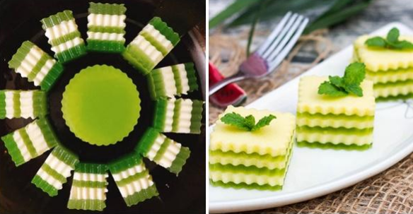 Cách làm thạch sữa bắp lá dứa món ngon lạ miệng mát lạnh ngày hè