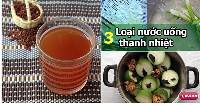 3 loại nước uống thanh nhiệt, giải độc ngày hè, cực tốt cho trẻ em và mẹ bầu