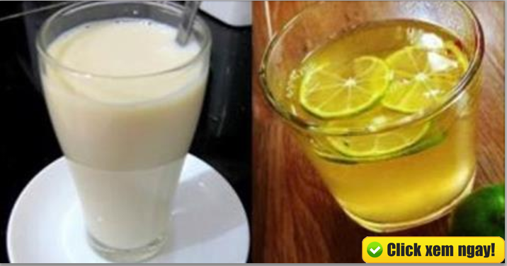 Uống ly nước này đúng 1 tiếng trước khi ngủ, da trắng bóc bụng phẳng lỳ