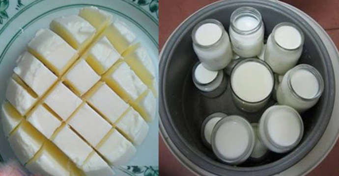 Tuyệt chiêu làm sữa chua dẻo mát mịn và cực ngon bằng nồi cơm điện