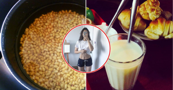 Giảm cân bằng nước đậu nành rang đúng chuẩn