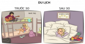 Người ta nói phụ nữ qua 30 tuổi thay đổi nhiều lắm, quả không sai!