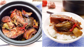 Cá kho dưa đậm đà ngon miệng, chồng ăn “thủng nồi”, con trôi cơm