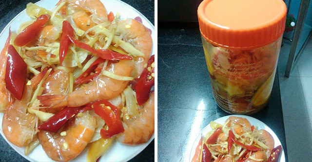 Tôm muối chua đang gây sốt thị trường là món này nè