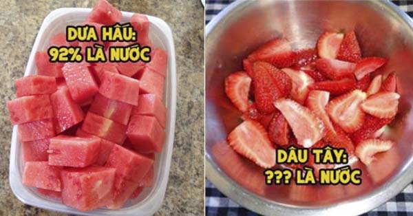 10 loại quả chứa nhiều nước nên ăn để da đẹp dáng xinh