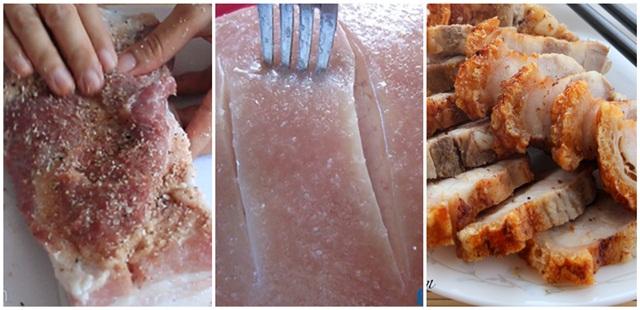 Hóa ra làm thịt quay giòn bì, thơm ngon như ngoài hàng dễ lắm! Thử ngay cách này đi nhé!