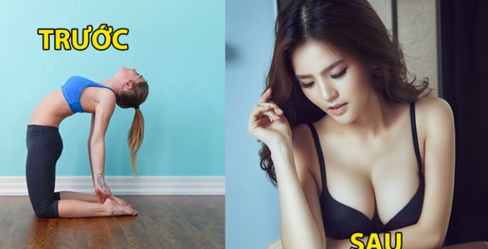 5 bài tập giúp vòng 1 căng tròn nhanh chóng đấy