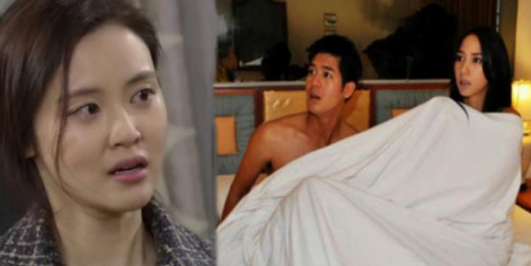 Đang ôm bồ ngủ ngon lành, vợ xông vào bắt tại trận. Chồng rối rít: Đợi anh mặc quần đã...