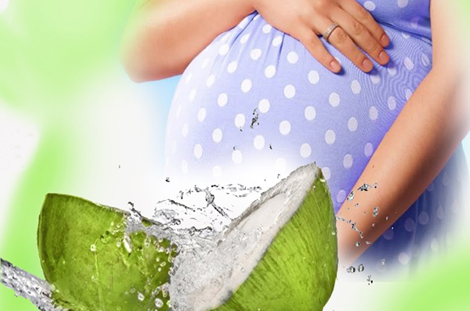 Bầu chăm uống nước dừa vào thời điểm này, ối sạch trong sinh con hồng hào trắng trẻo