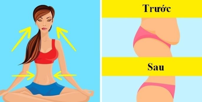 6 cách thở đánh bay cả ngay lớp mỡ dưới bụng