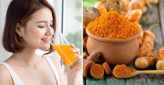 Tinh bột nghệ đẹp da có tiếng, uống như vầy không sai bao giờ, da đen trắng trẻo mịn màng