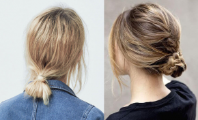 6 Kiểu tóc búi thấp cực xinh chỉ tốn 2 phút cho mùa Thu – Đông