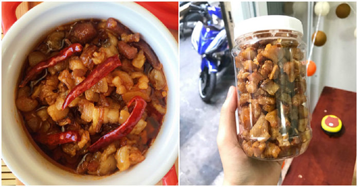 Tóp mỡ xóc mắm tỏi thơm giòn ‘đã’ miệng, làm mất 30 phút được ăn dần cả tuần