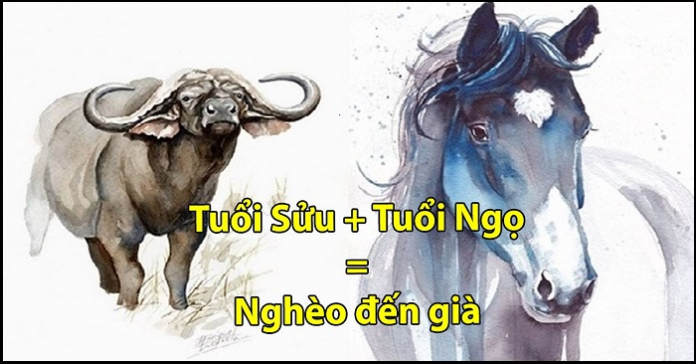 Những cặp giáp xung khắc, cứ lấy nhau là nghèo khổ cả đời, không khá lên nổi