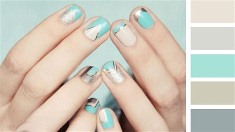 10 Công thức kết hợp màu sắc NAIL” VỪA ĐỘC VỪA LẠ”