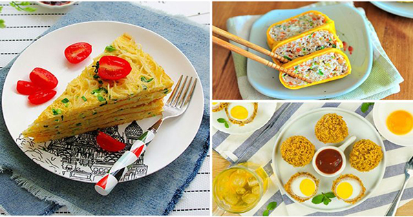 Không thể ngờ là trứng có thể chế biến thành 1001 món ăn ngon xuất sắc như vậy