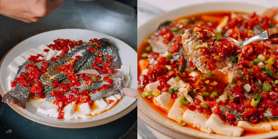 Ăn cá hấp cay trong mùa lạnh thì “tuyệt vời”, gia đình không ai có thể chối từ