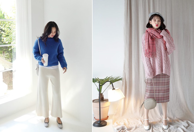 Áo len dáng rộng- Món đồ mặc đẹp vạn năng cho nàng công sở