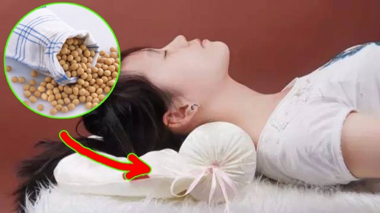 Thả một nắm đậu nành vào ruột gối, sáng dậy bạn sẽ cực kì bất ngờ