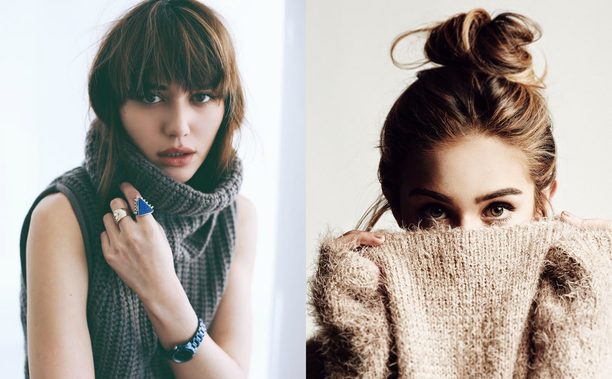 Gợi ý những kiểu tóc đẹp mơ màng cực hợp để diện cùng áo len mùa Đông!