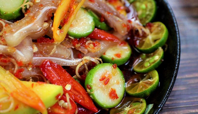 Cách làm tai heo xoài cóc càng ăn càng mê