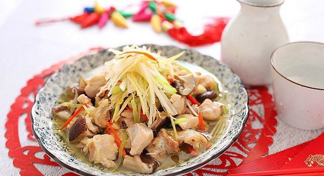 Món gà hấp nấm làm trong có 15 phút mà ngon ngỡ ngàng