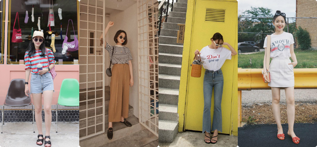 4 Công thức mix áo phông cho nàng thêm trẻ trung, sành điệu