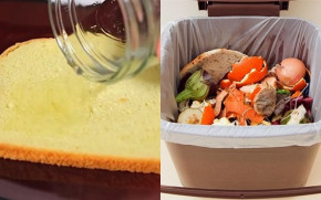 Vợ đổ giấm lên bánh mỳ rồi vứt đi, chồng định hỏi thì ngã ngửa khi phát hiện điều bất ngờ