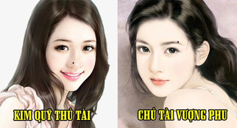 6 vị trí nốt ruồi “vượng phu ích tử’, là điềm báo sẽ mang lại vinh hoa phú quý cho chồng